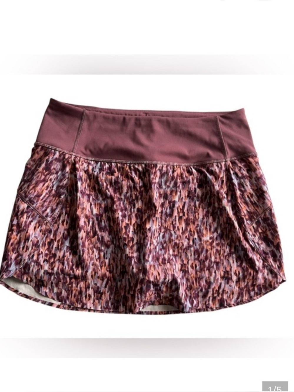 Athleta Multicolor Skort- “run with it”